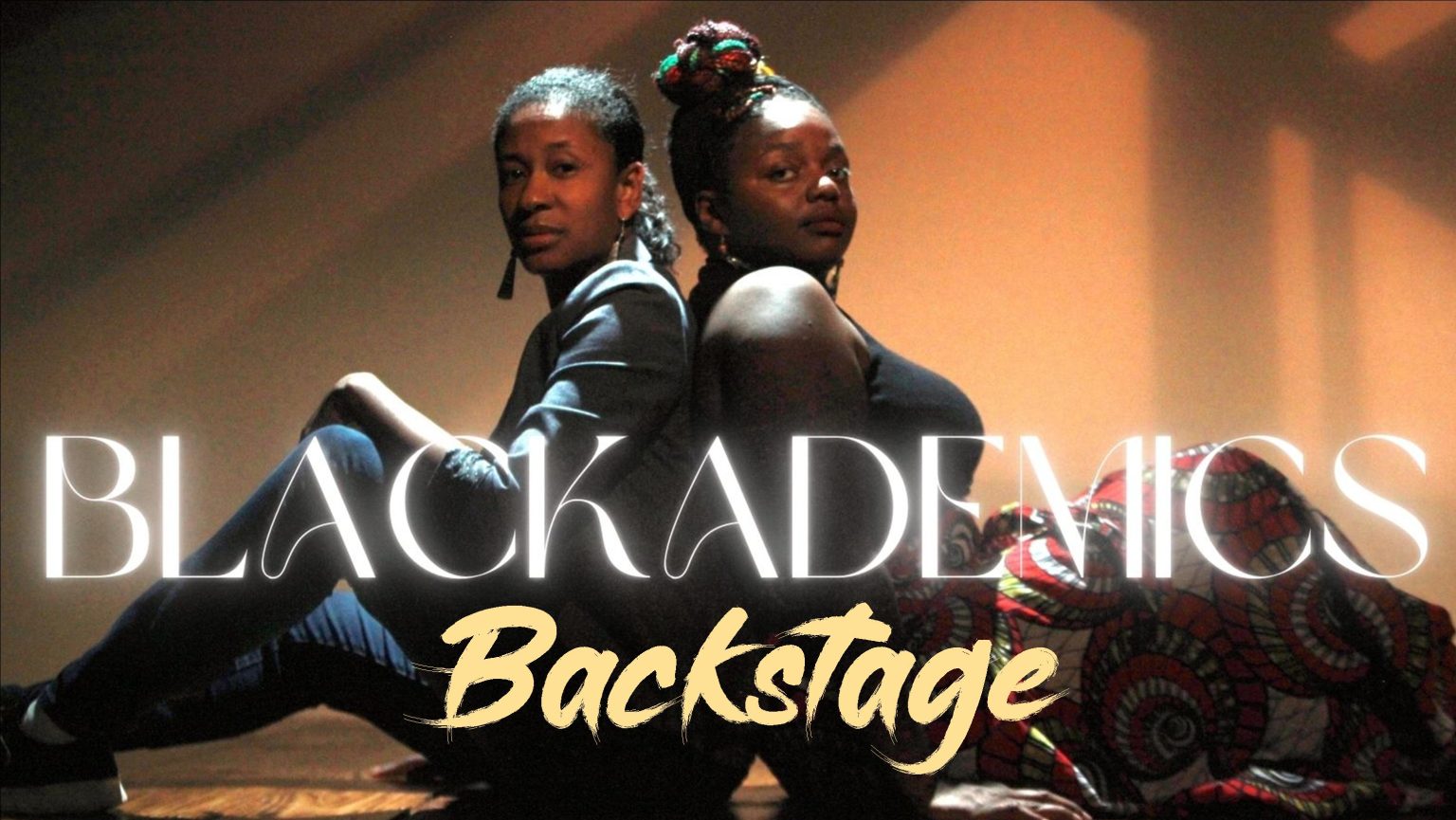 Blackademics - Backstage